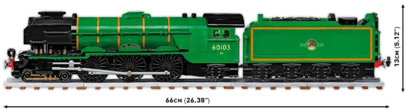Britská parní lokomotiva Flying Scotsman - Plastová stavebnice COBI