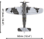Focke-Wulf Fw 190 A-3 WWII - Plastová stavebnice COBI
