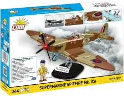 Supermarine Spitfire Mk. IXe WWII - Plastová stavebnica COBI
