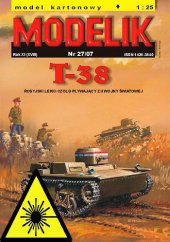 Lehký tank T-38 - Laserové doplňky - kostra, díly kol