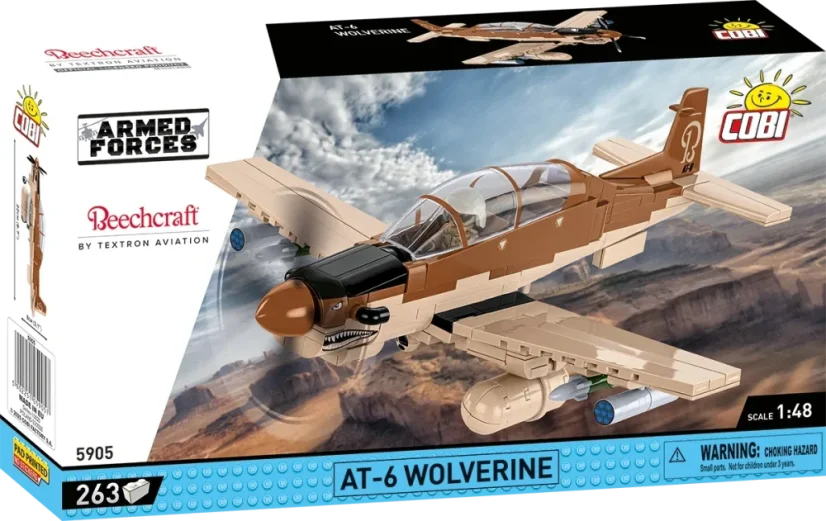 AT-6 Wolverine - Plastová stavebnice COBI