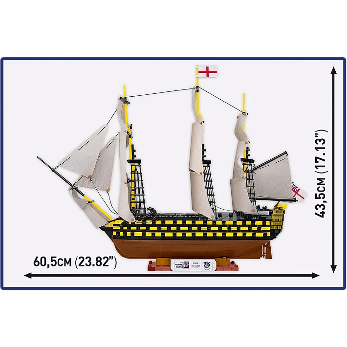 HMS Victory - Plastová stavebnice COBI