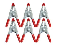 Kovové příchytky - 6ks, 50mm