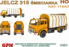 Jelcz 315 smetiarske auto