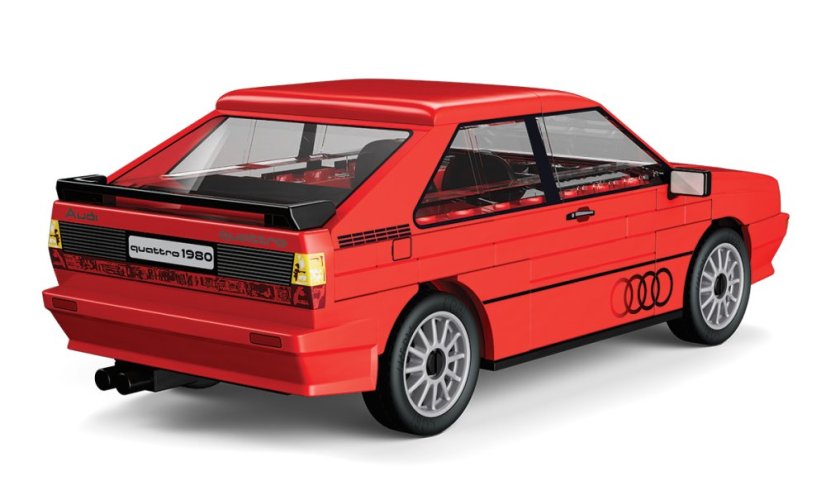 Audi Quattro 1980 - Plastová stavebnice COBI