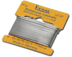 Pájecí cín Ø 1 mm / 5m