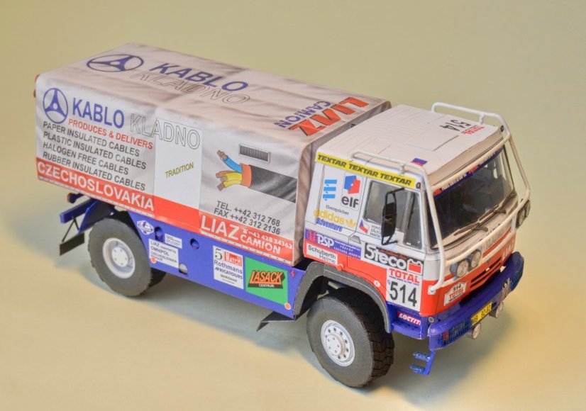 LIAZ 231.154 D - Paris – Sirte – Le Cap 1992 - 1:25