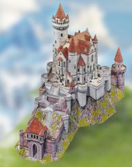 Hrad Falkenstein v Pfrontenu
