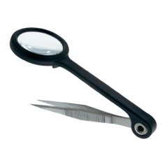 Pinzeta s lupou