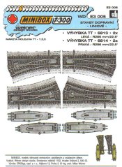 Výhybka TT - pravá, levá