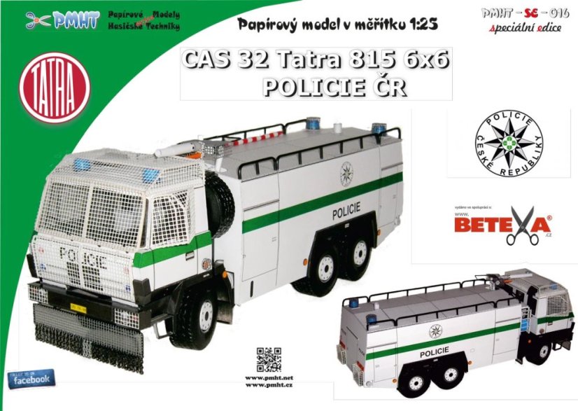 Tatra 815 6x6 CAS32 POLICIE Tatra 815 6x6 CAS32 POLICIE