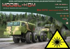 MAZ-537 + CHMZAP-5247g - Laserové doplňky - dezény, kostra, díly kol