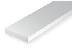 Plastový profil čtvercový, 0,75x0,75mm, délka 350mm