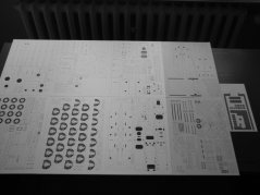 Steam locomotive TKt2 - Laser accessories - skeleton, wheel parts, details