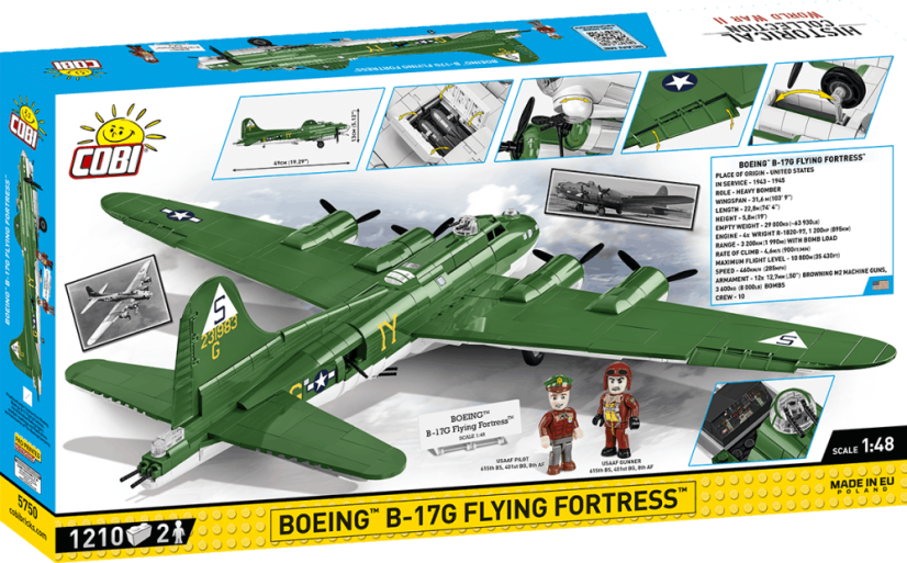 Boeing B-17G WWII - Plastová stavebnice COBI