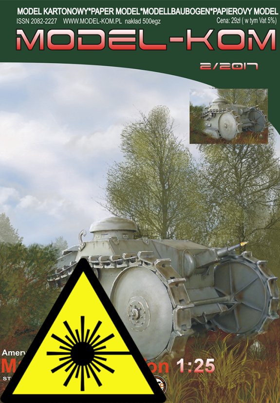 Tank Ford 3 - Laserové doplňky - kostra