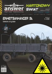 Príves Einheitsanhanger 5t - Laserové doplnky - kostra, detaily, dezény, diely kolies