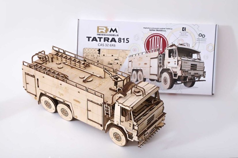 Tatra 815 6x6 CAS 32 - dřevěná stavebnice