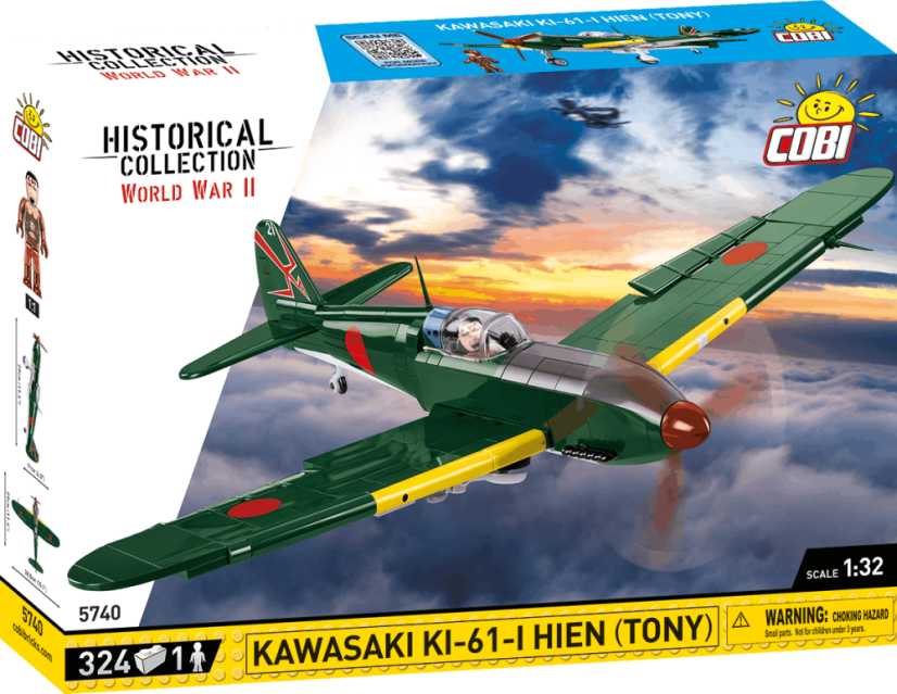 Kawasaki KI-61 I HIEN (Tony) WWII -  - Plastová stavebnice COBI