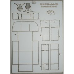 Porsche 936-80 - Laserové doplňky - kostra