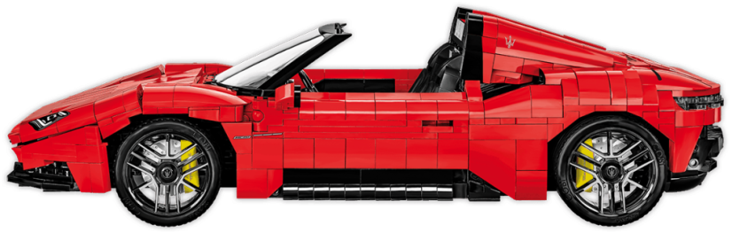 Maserati MC20 CIELO, 1:12 - Plastová stavebnice COBI