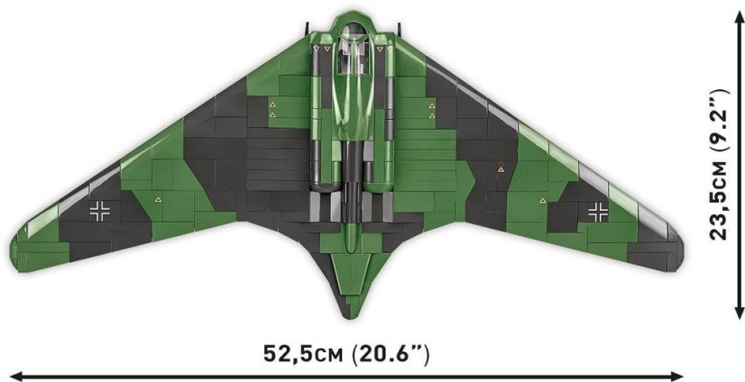 Horten Ho 229 WWII - Plastová stavebnice COBI