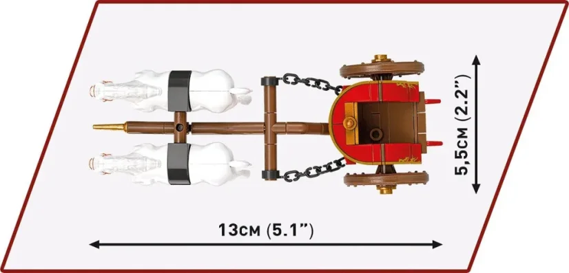 Římský povoz - Plastová stavebnice COBI