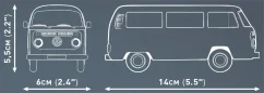 Volkswagen T2a - bus - Plastová stavebnice COBI