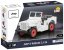 Jeep Willys CJ-2A - bílý - Plastová stavebnice COBI