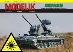 Samohybné protiletadlové dělo GEPARD - Laserové doplňky - kostra