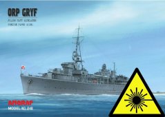 ORP Gryf 1:100 - Laserové doplňky - kostra