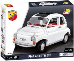 Fiat Abarth 595, 1:12 - Plastová stavebnice COBI