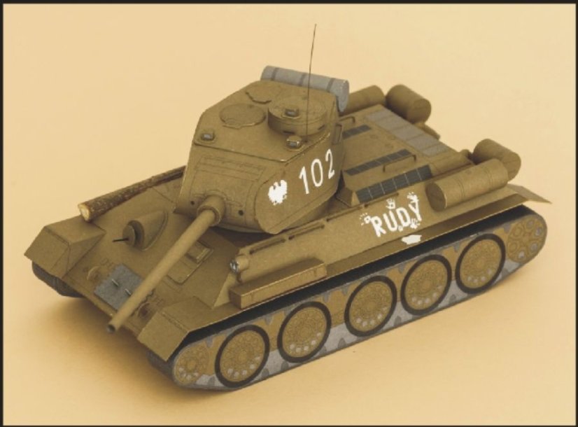 Sovětský střední tank T-34/85 RUDY