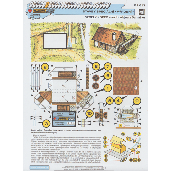 Vodní olejna z Damašku, Veselý Kopec