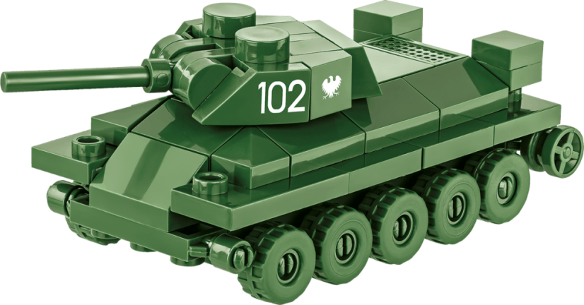 Mini Tanky - T34/76 WW II - Plastová stavebnice COBI