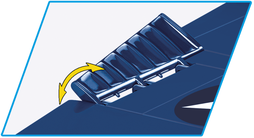 Grumman F4F Wildcat WWII - Plastová stavebnice COBI