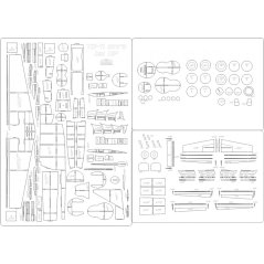 TS-11 Iskra bis DF - Laser accessories - skeleton