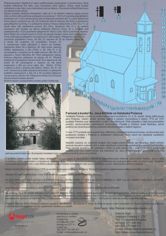 Farní kostel Sv. Jana Křtitele - Valašská Polanka