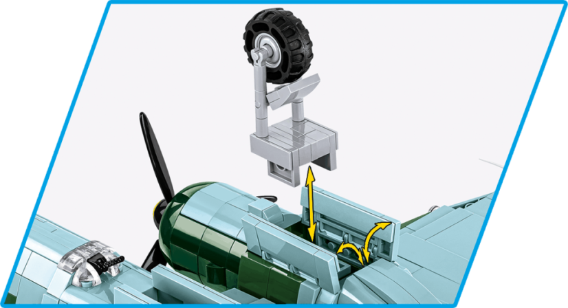 Dornier DO 17Z-2 WWII- Plastová stavebnice COBI