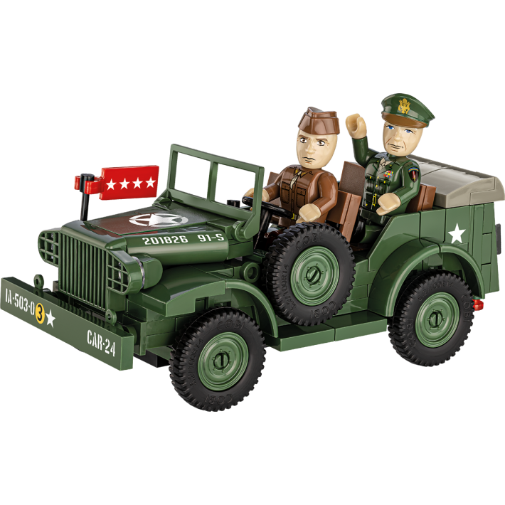 Velitelské vozidlo Dodge WC-56 WWII - Plastová stavebnica COBI
