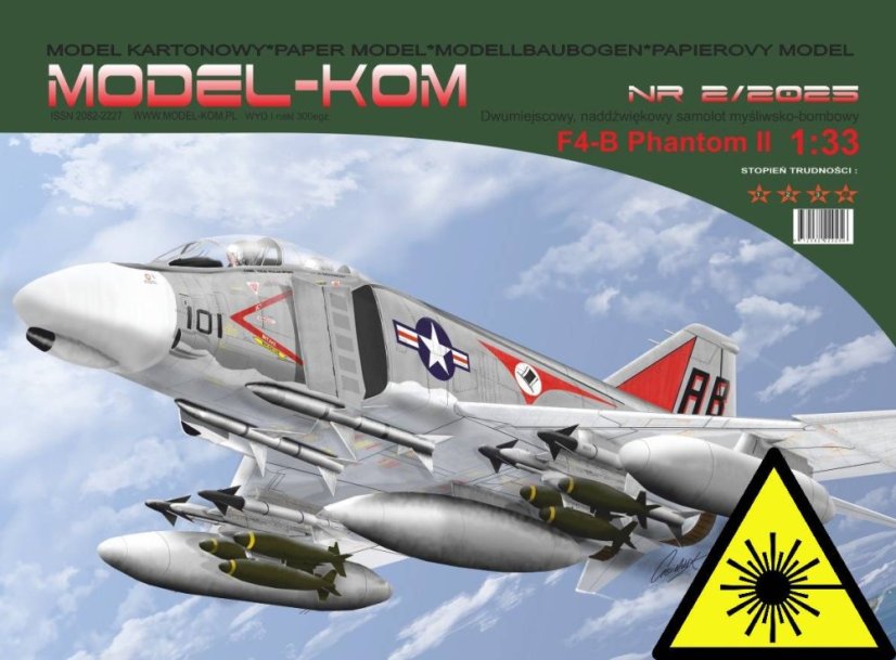 F-4B Phantom II - plastová kola