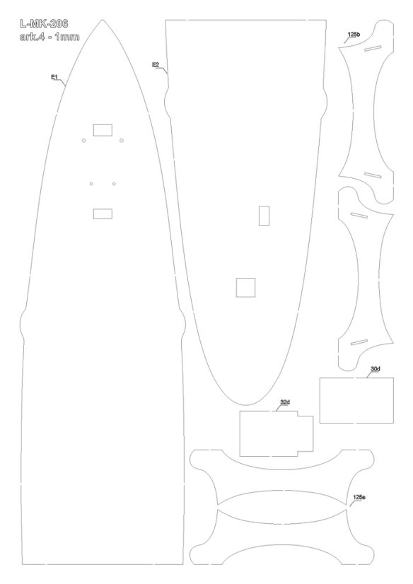 Laserové díly pro Kryštof Kolumbus