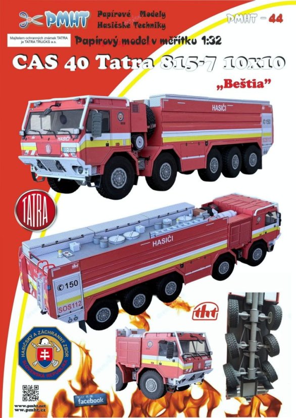 TATRA 815-7 10x10 CAS40 - "Beštia"