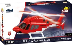 Bell 429 - Letecká záchranka - Plastová stavebnice COBI