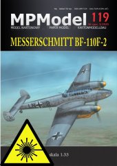 Messerschmitt Bf-110F-2 - Laserové doplňky - kostra, detaily