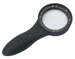 Ruční lupa s LED