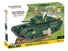 Mark IV Churchill WW II - Plastová stavebnica COBI