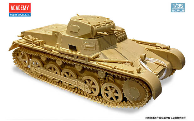 German Panzer I Ausf.B & Motorcycle 1/35