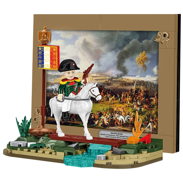 Napoleon - bitka o Moskvu - Plastová stavebnica COBI
