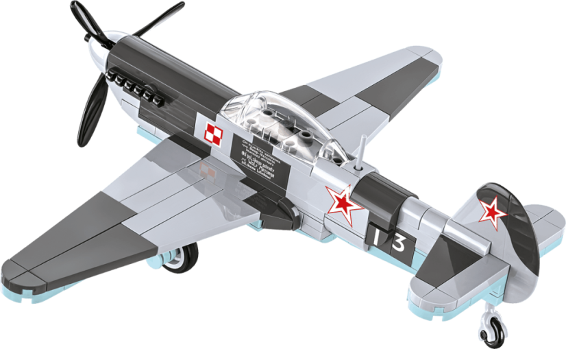 Jakovlev JAK-1b WWII- Plastová stavebnice COBI